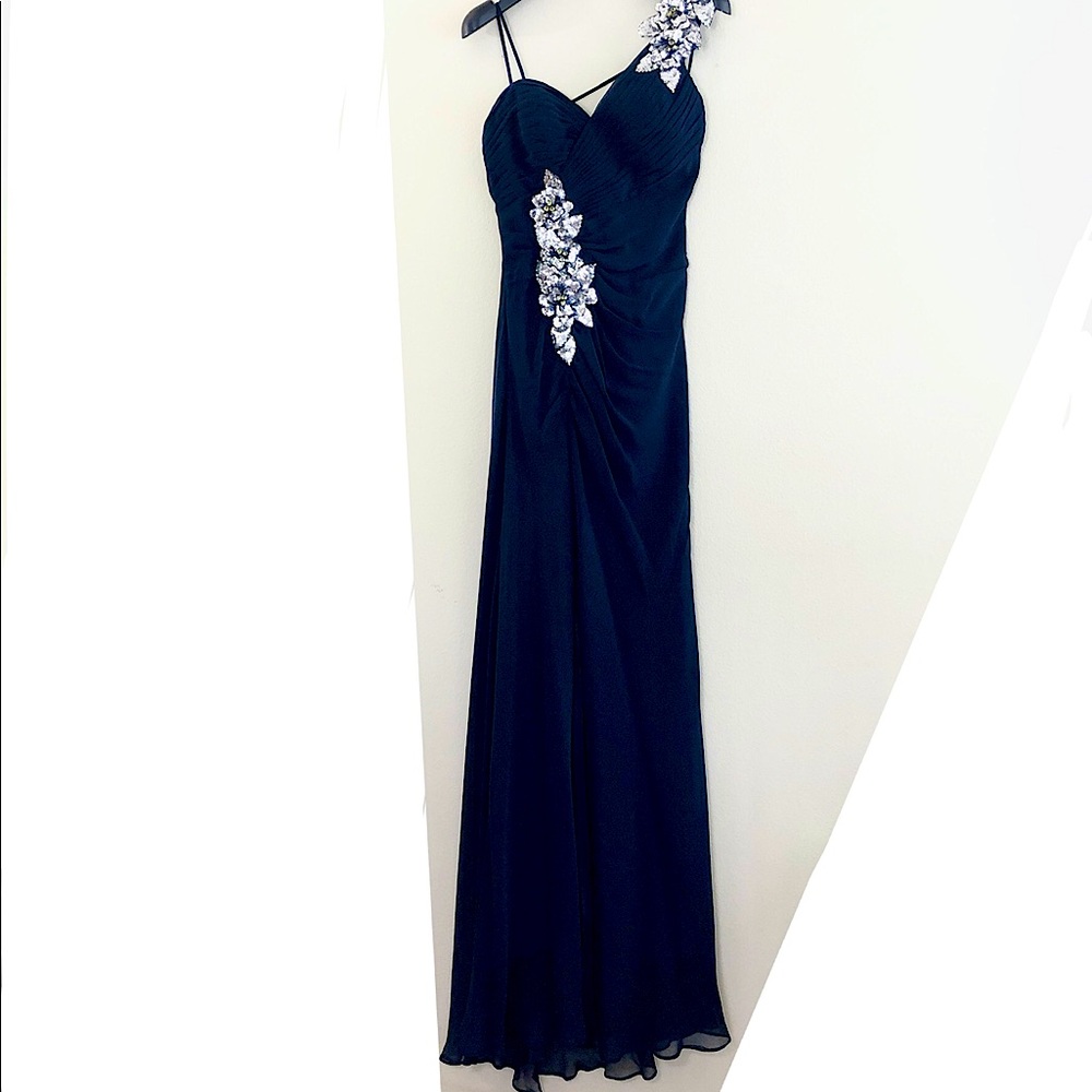 Glamorous Faviana Maxi Dress with front split 0